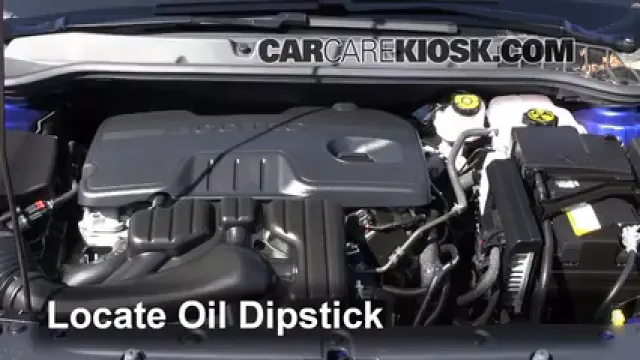 2013 Buick Verano 2.4L 4 Cyl. FlexFuel Oil Check Oil Level